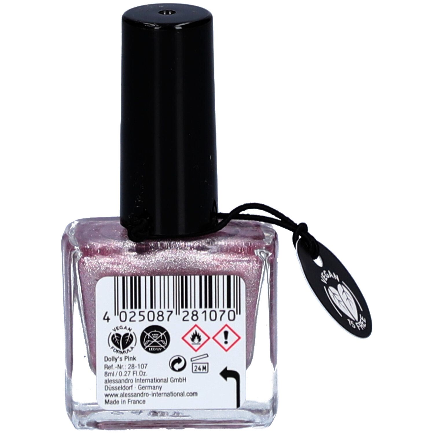 ALESSAN Hybrid Soul Gel Polish Dolly's Pink
