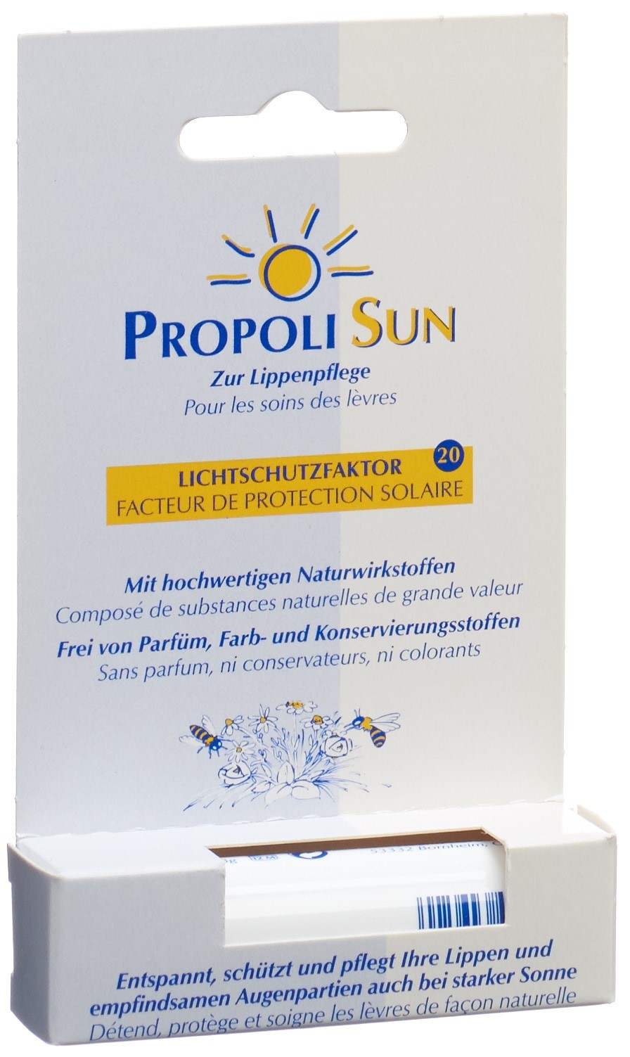 PROPOLIS SUN Balsam Stift SF20 4.8 g