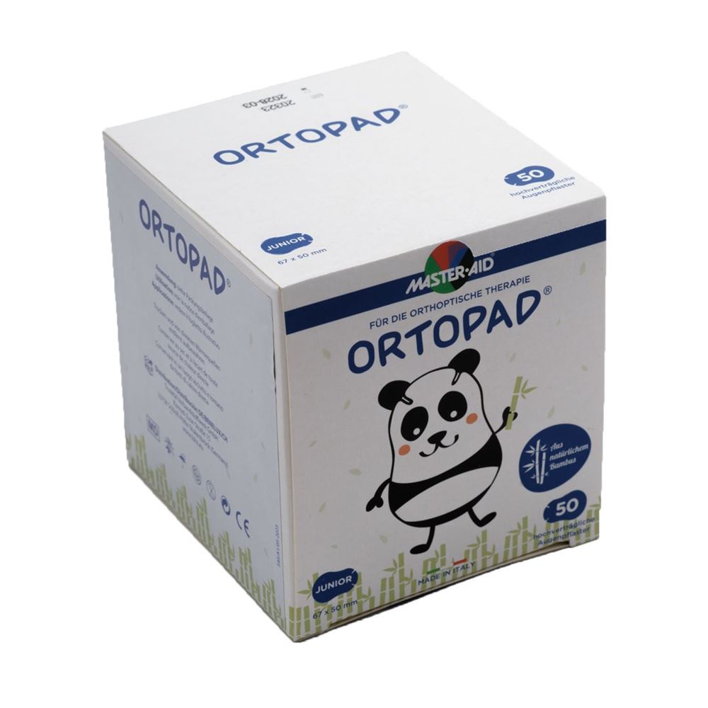 ORTOPAD Occlusionspfla Jun weiss -2J 50 Stk