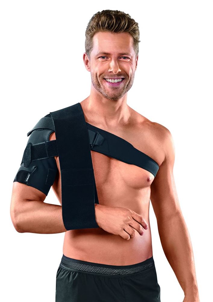 SPORLASTIC Omo-Hit M links schwarz