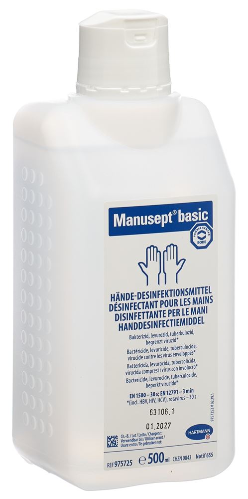 MANUSEPT basic Händedesinfektion Fl 500 ml