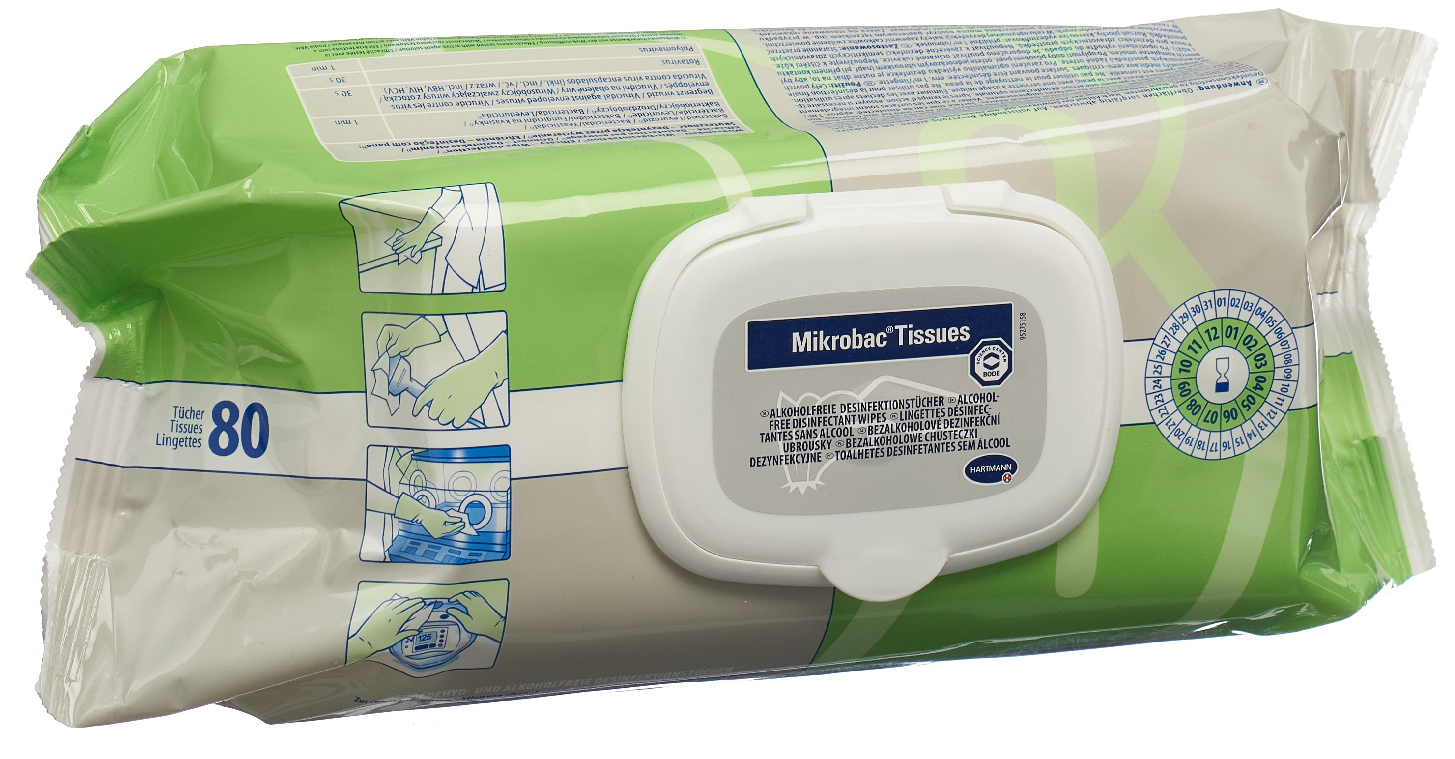 MIKROBAC Tissues 80 Stk