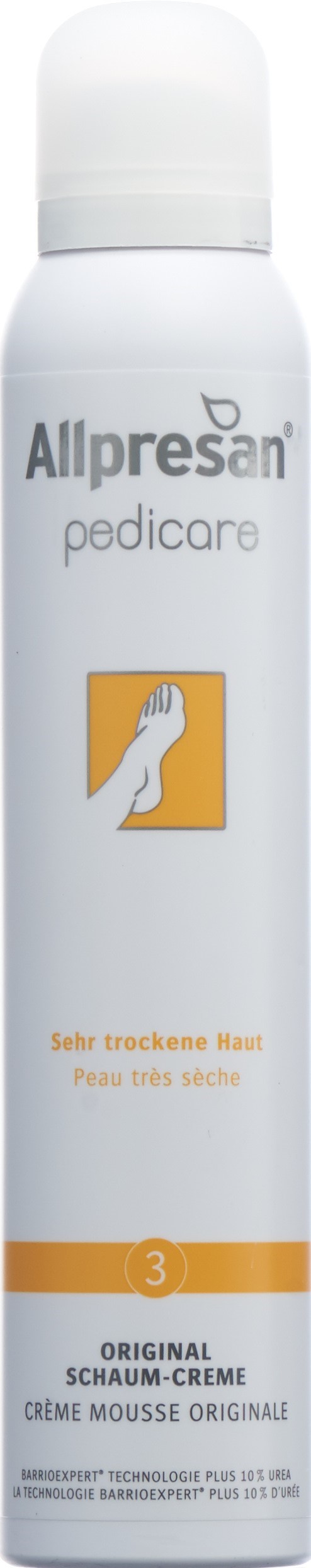 ALLPRESAN pedicare 3 Fuss Schaum 200 ml