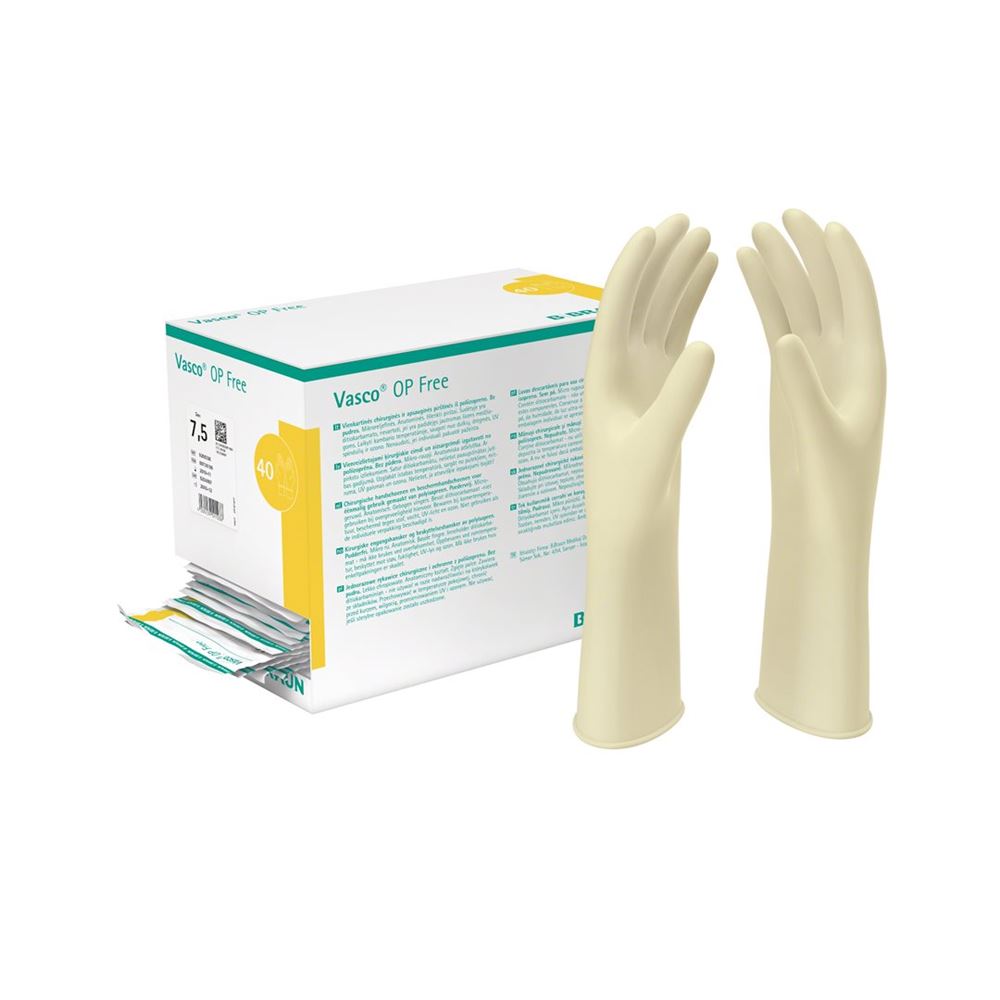 VASCO OP FREE gant Gr7.0 stérile s latex 40 paire