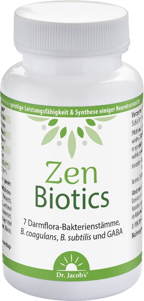 DR. JACOB'S Zen Biotics Bakterien+GABA Kaps 90 Stk