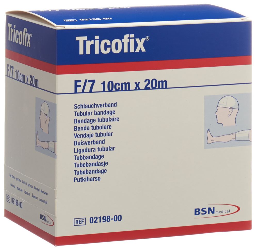 TRICOFIX bandage tubulaire GrF 7-10cm/20m