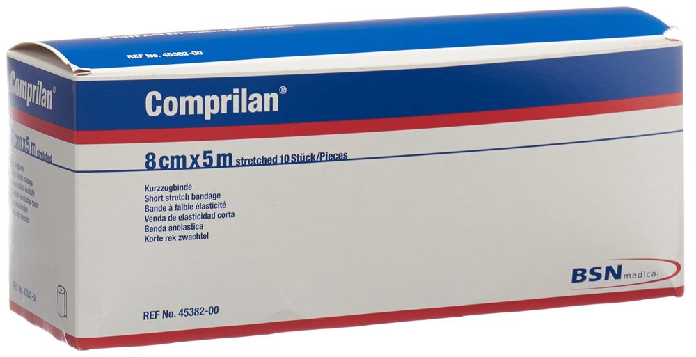 COMPRILAN Eco Kurzzugbinde 8cmx5m 10 Stk