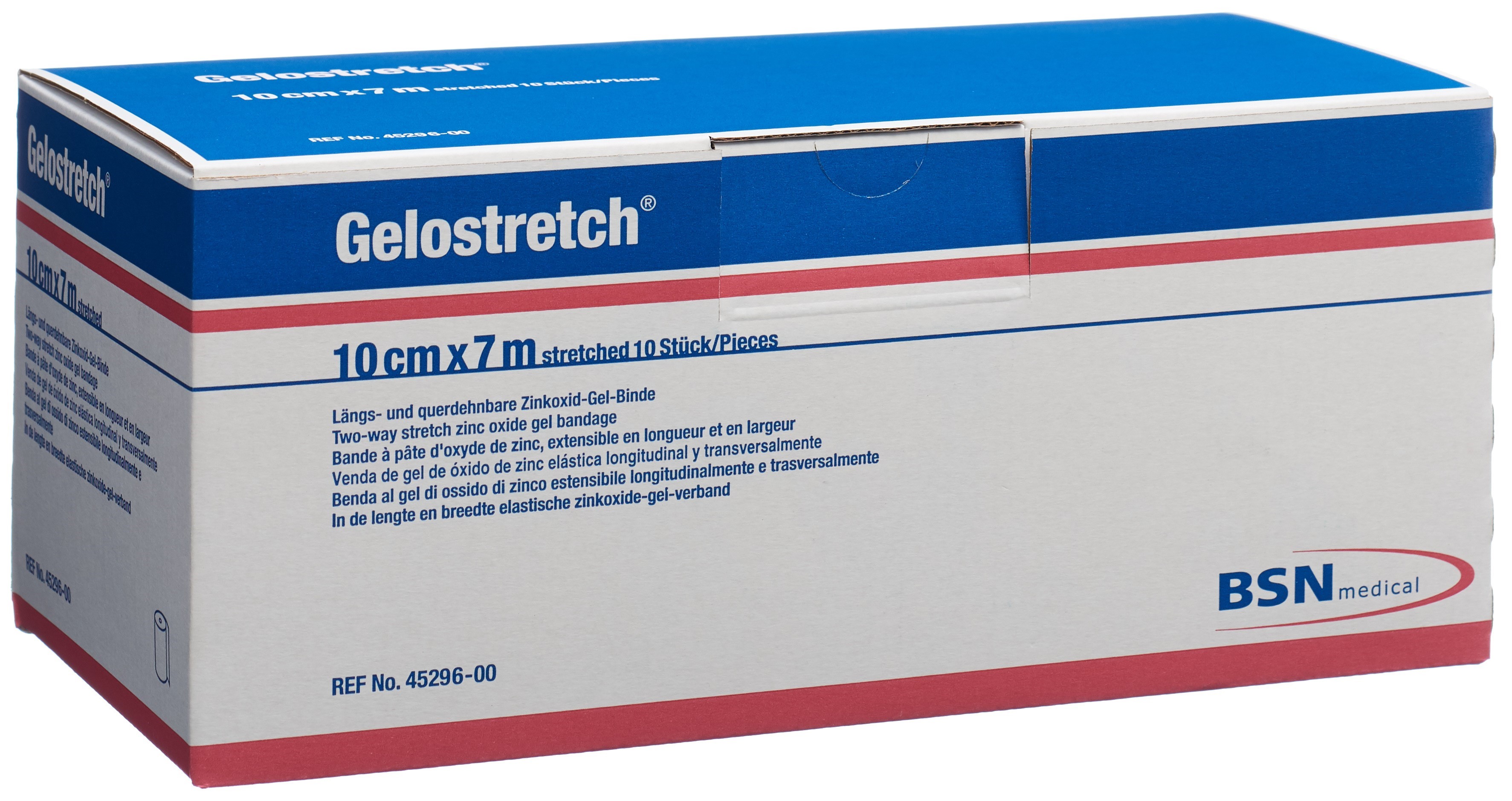 GELOSTRETCH Zinkgelbinde 7mx10cm 10 Stk
