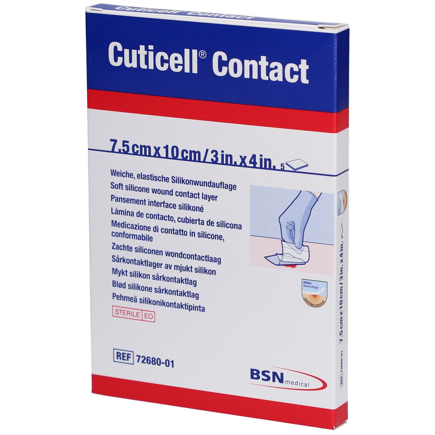 Wundkontaktschicht Cuticell Contact (7.5x10cm)