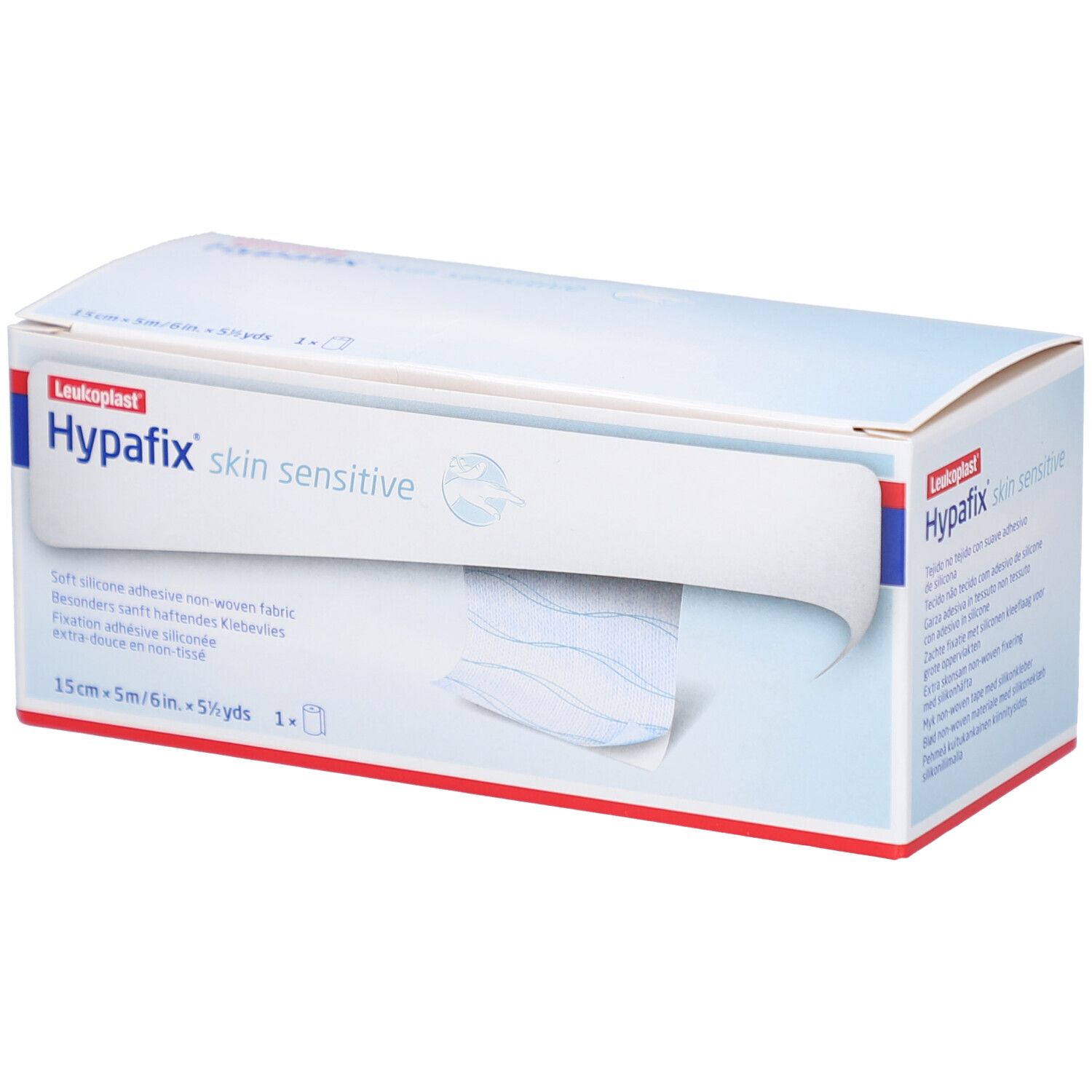HYPAFIX Skin sensitive Silikon 15cmx5m