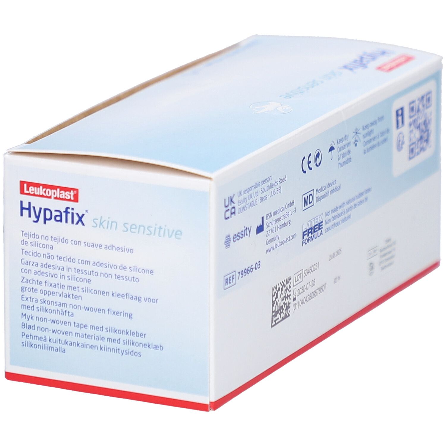 HYPAFIX Skin sensitive Silikon 15cmx5m