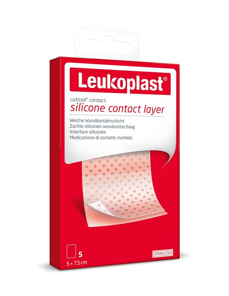 LEUKOPLAST Cuticell Contact 5x7.5cm 5 Stk