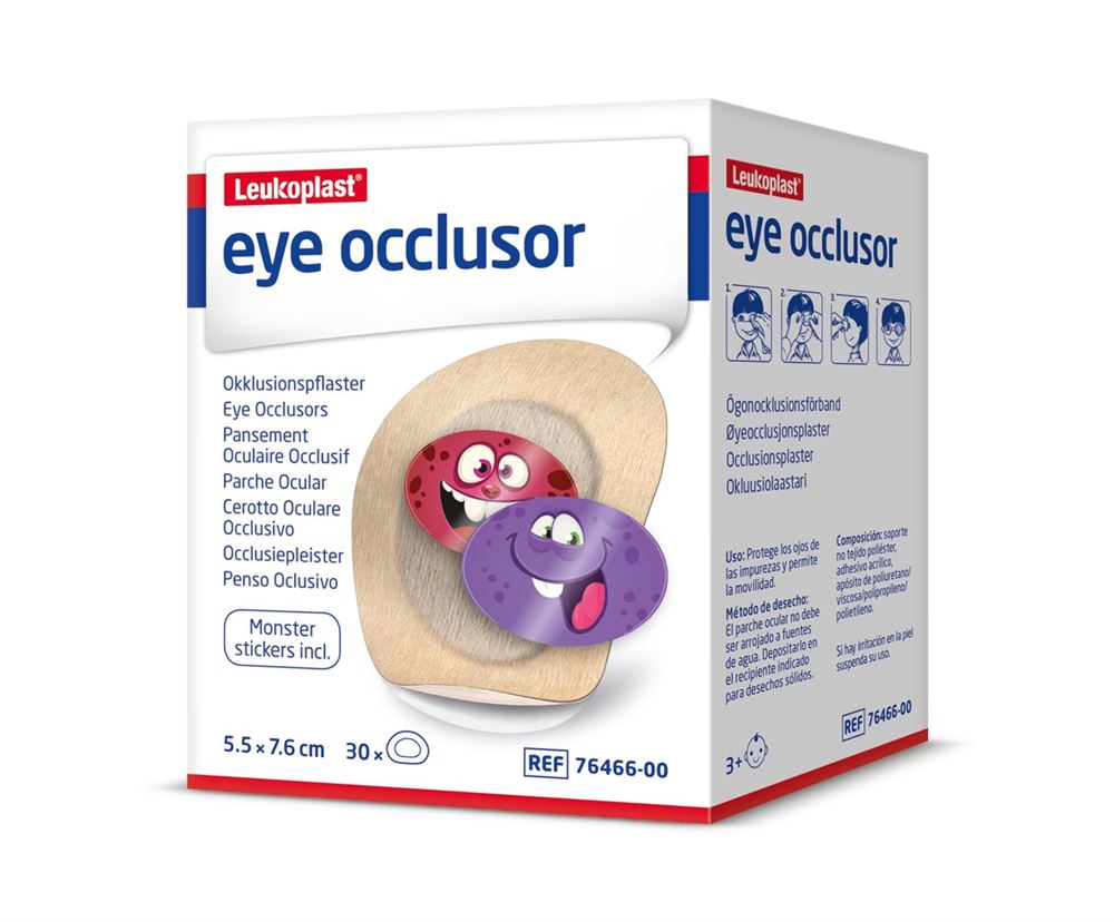 LEUKOPLAST Occlusion 5.5x7.6cm 30 Stk
