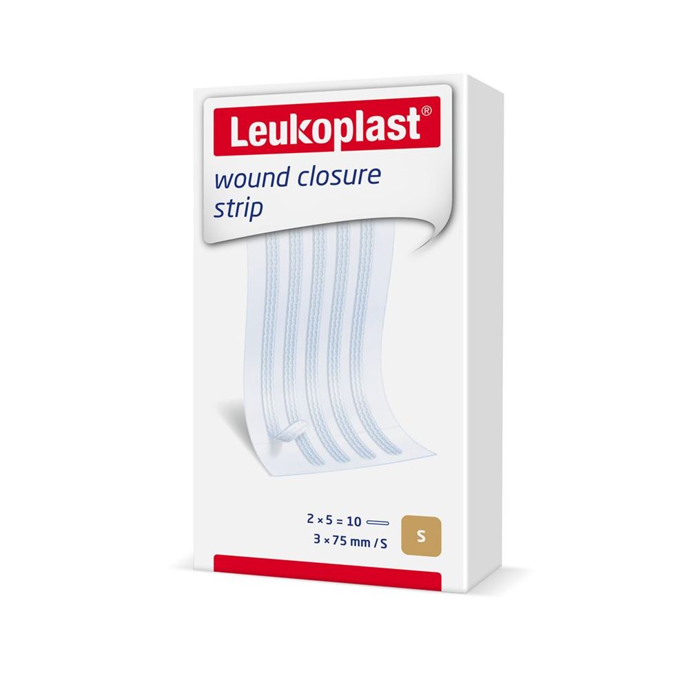 LEUKOPLAST wound clos strip 3x75mm we 2 x 5 Stk