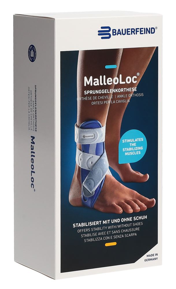 BAUERFEIND MalleoLoc Stabilorth Gr1 li tit