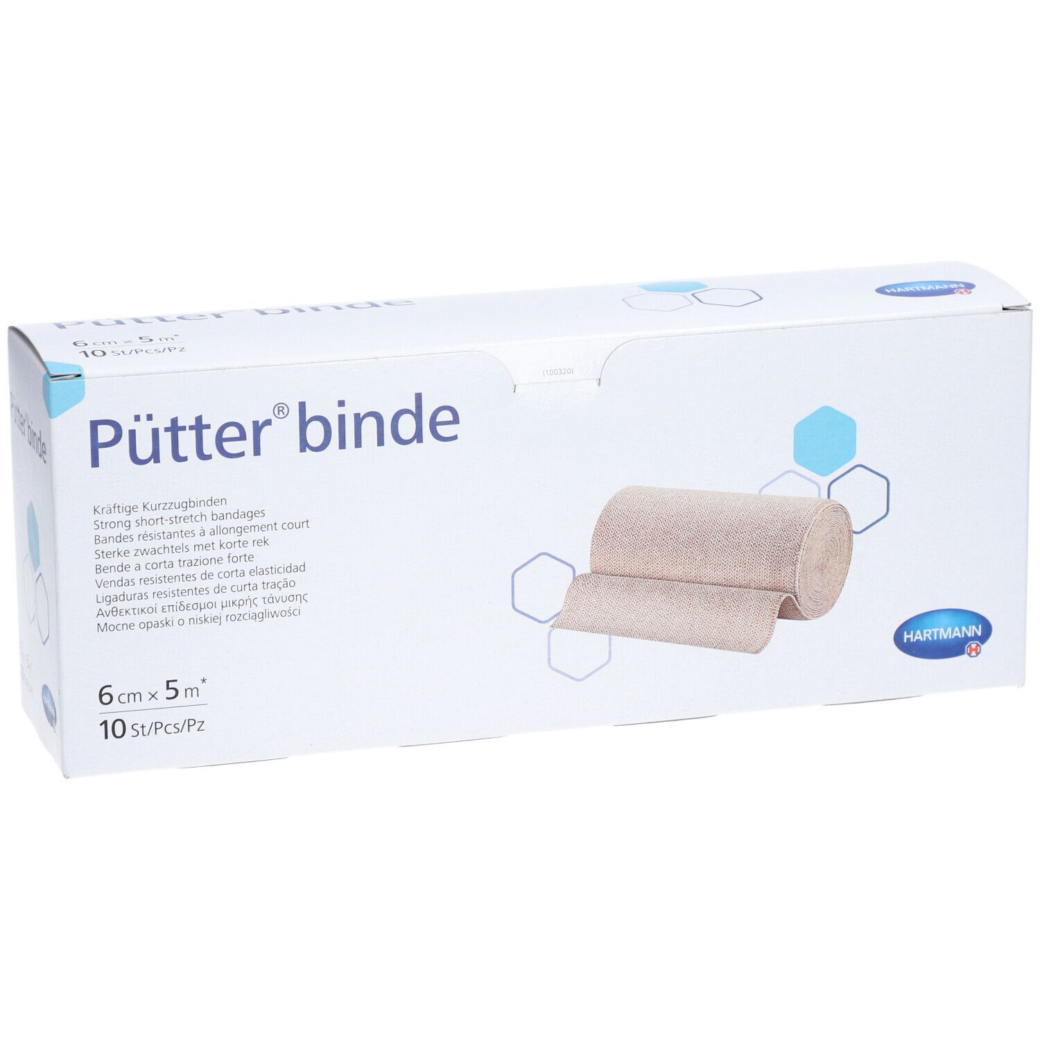 PÜTTER bande 6cmx5m 10 pce