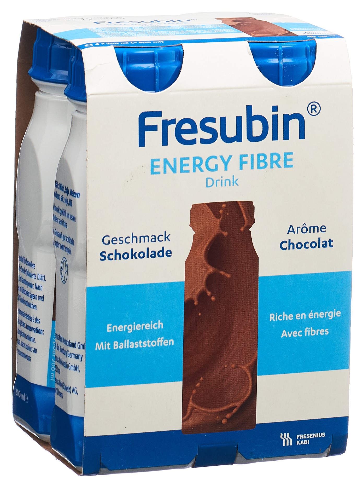 FRESUBIN Energy Fibre DRINK Schok (neu) 4 x 200 ml