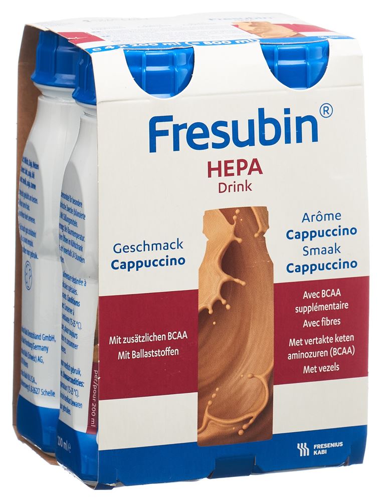FRESUBIN Hepa DRINK Cappuccino (n) 4 Fl 200 ml