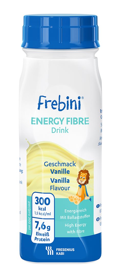 FREBINI Energy Fibre DRINK Vanille 4 Fl 200 ml