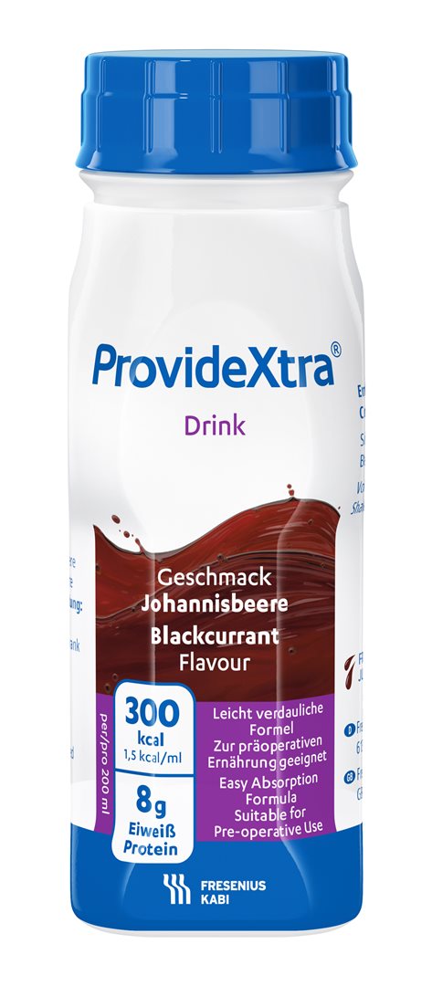 PROVIDEXTRA Drink Cassis 4 x 200 ml