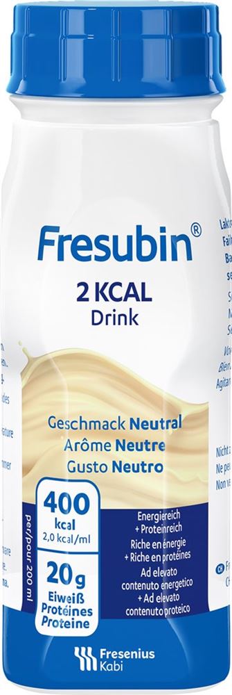 FRESUBIN 2 kcal DRINK Neutral 4 Fl 200 ml