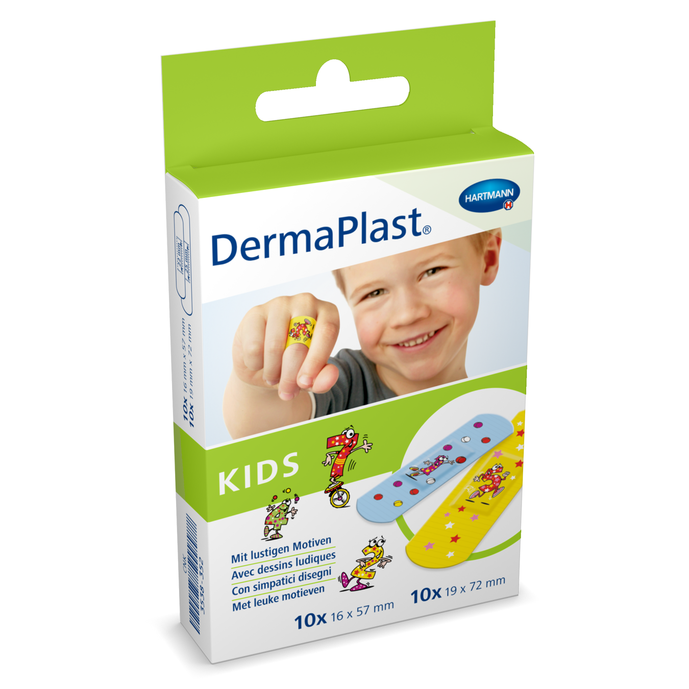 DERMAPLAST Kids Strips 2 grandeurs 20 pce
