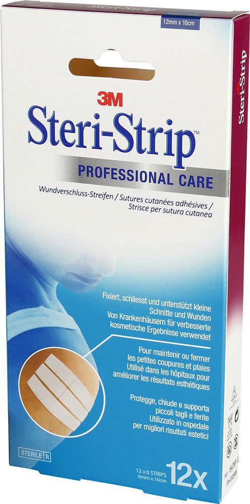 3M STERI STRIP 12x100mm weiss verstärkt 12 x 6 Stk