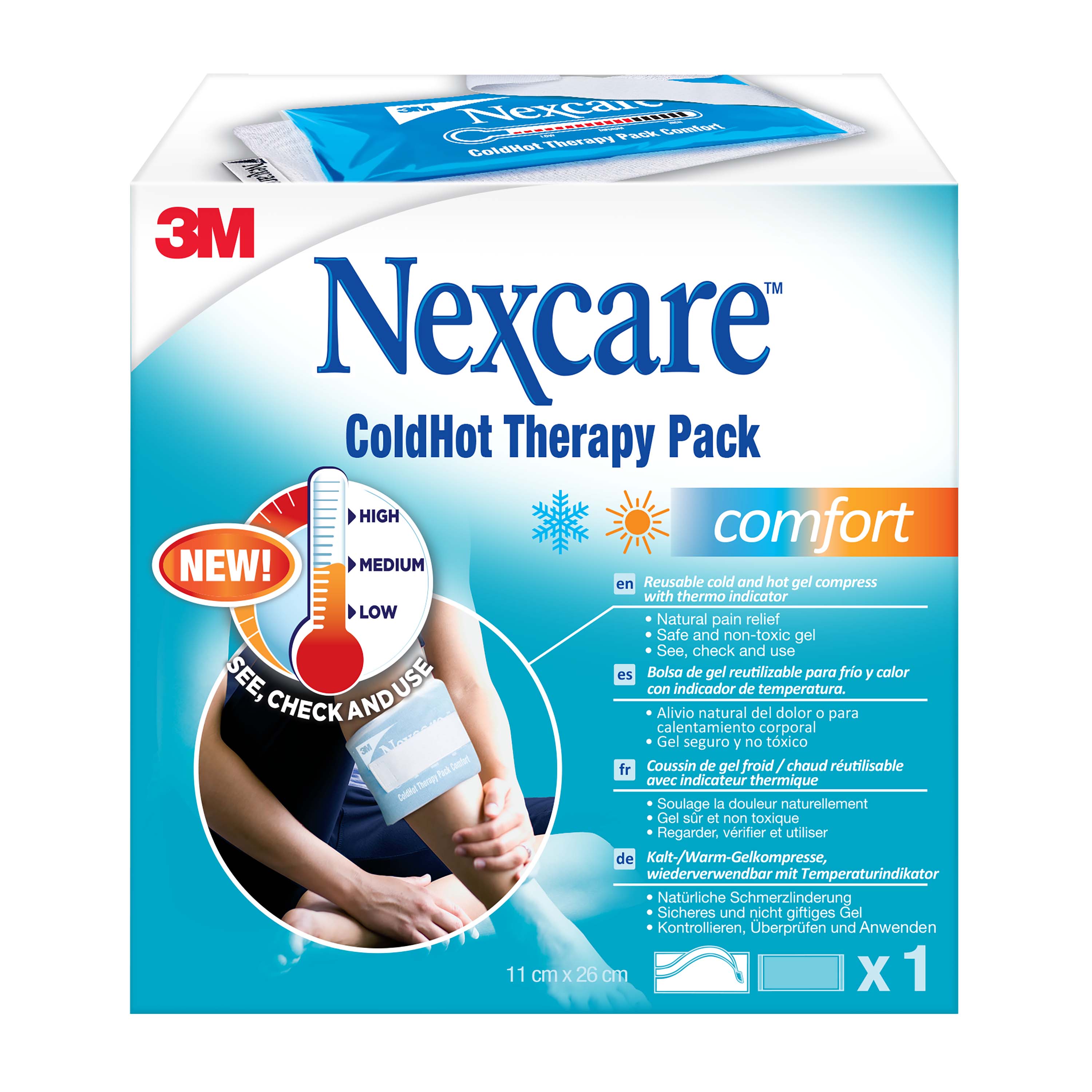 3M NEXCARE ColdHot Therapy Thermoindicator 26x11cm