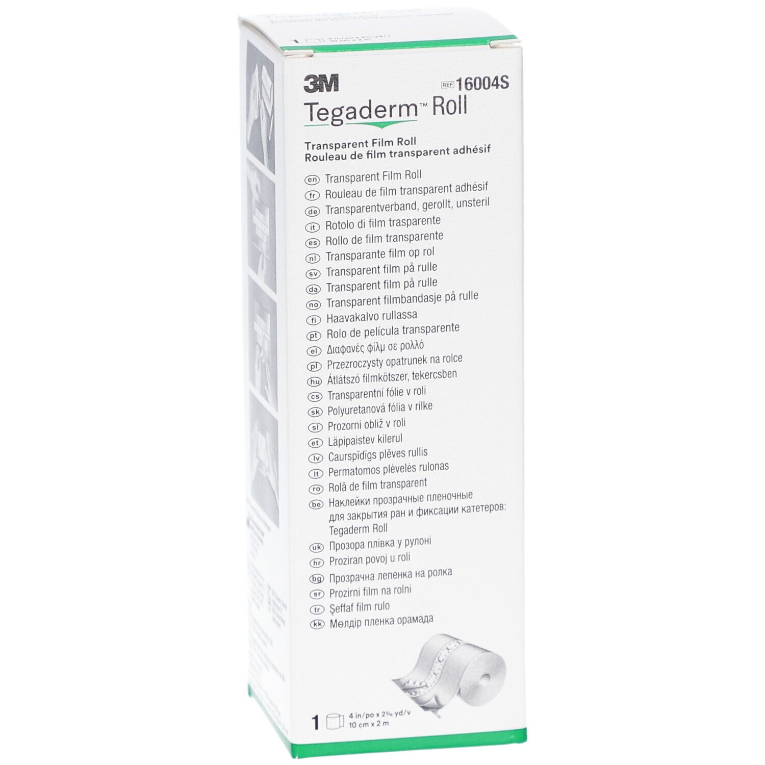 3M TEGADERM ROLL Wundverband 10cmx2m transp (n)