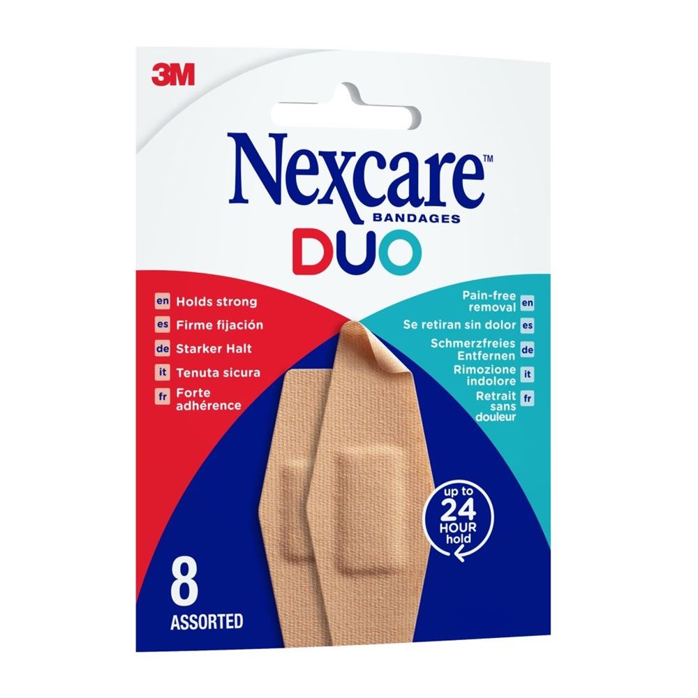 3M NEXCARE Pflaster Duo assortiert 8 Stk