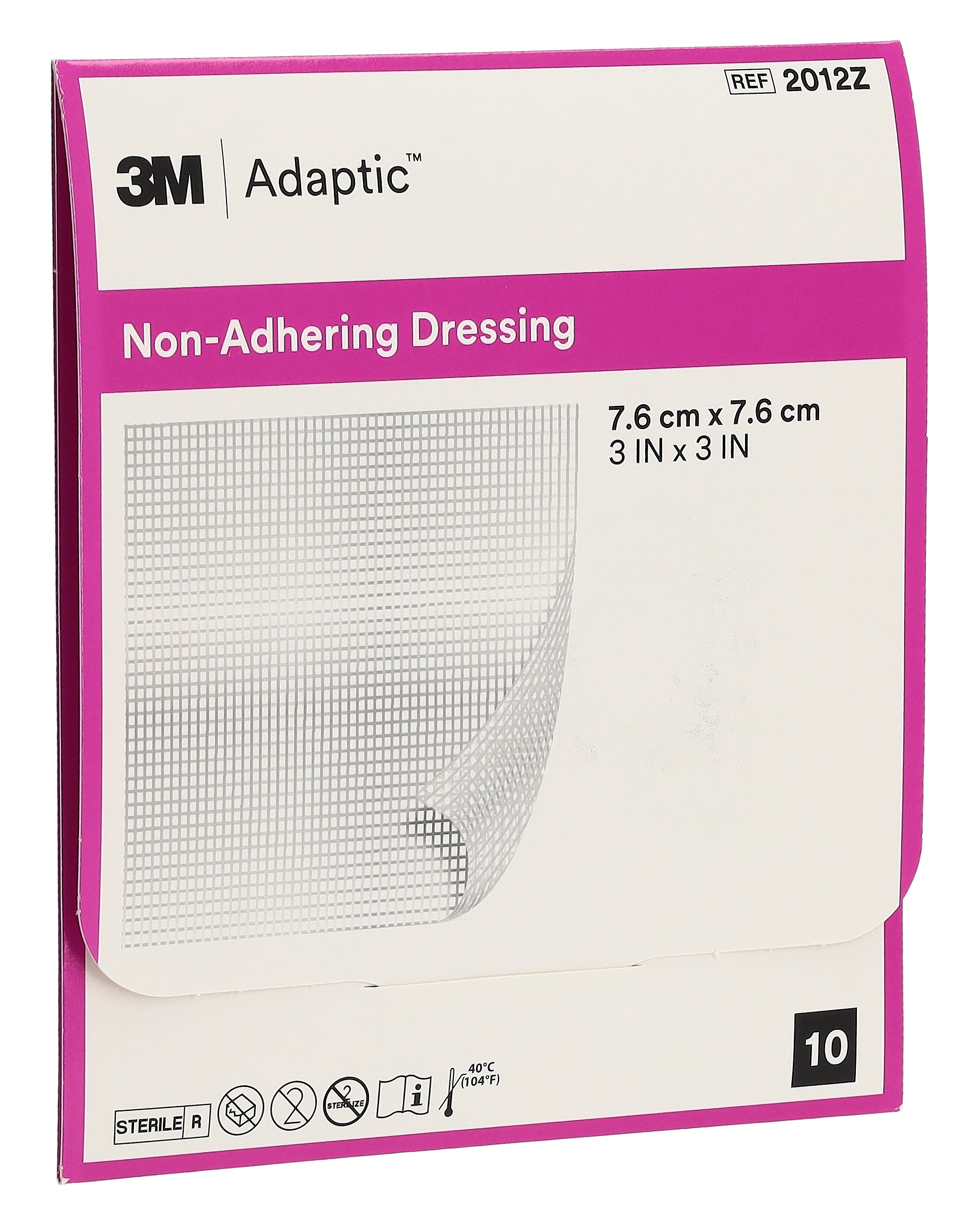ADAPTIC Wundverband 7.6x7.6cm steril (n) 10 Stk