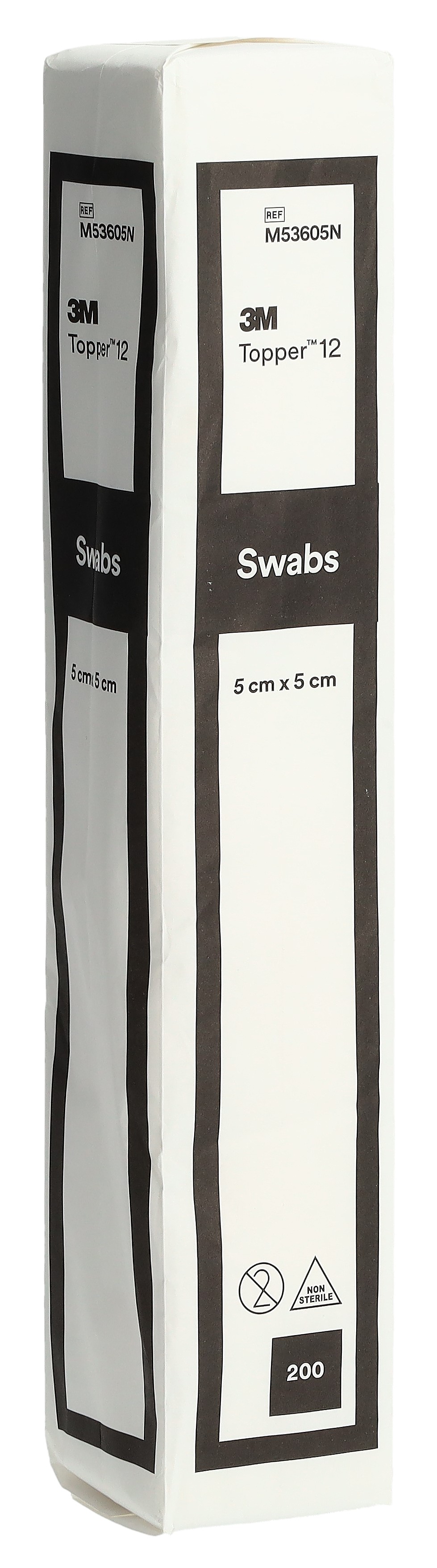 TOPPER 12 NW Kompr 5x5cm unsteril 200 Stk