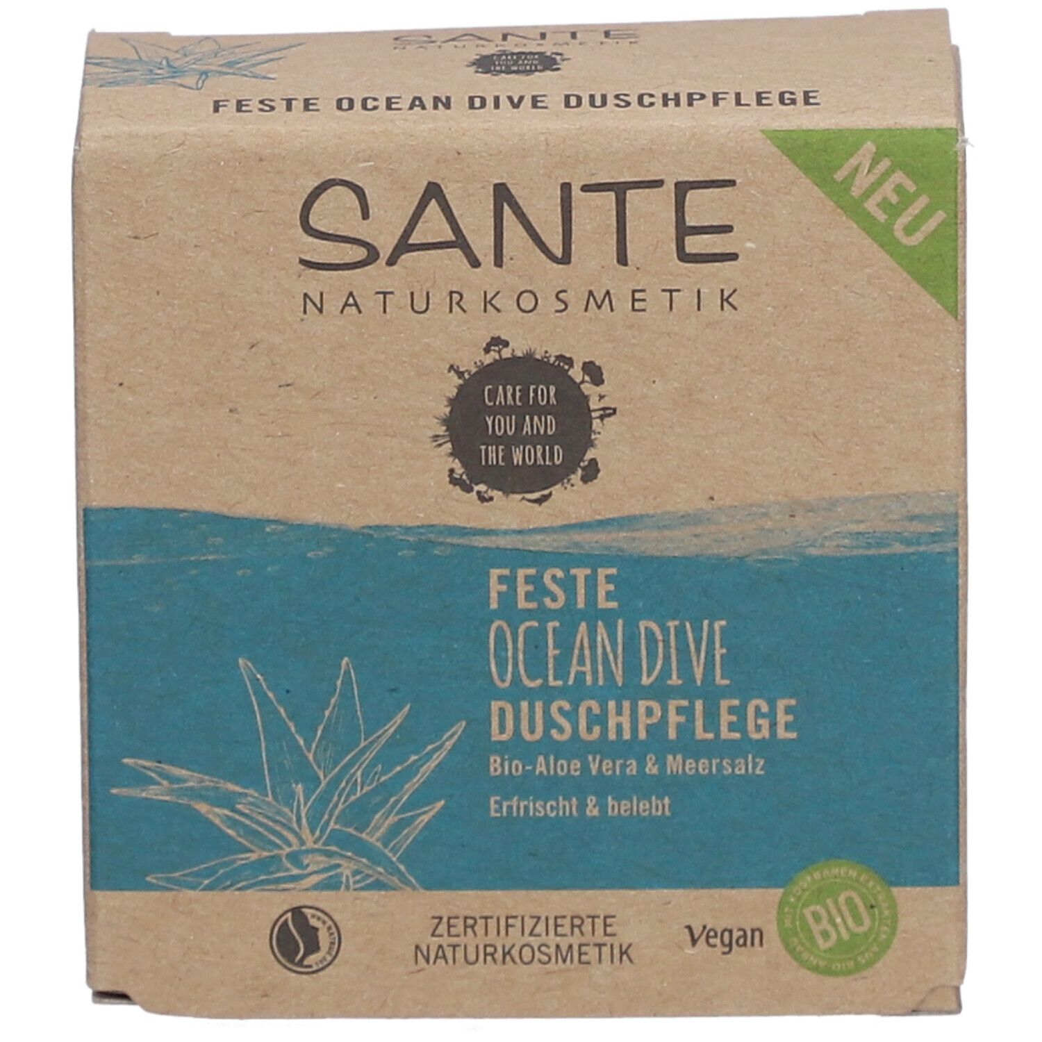 SANTE Feste Dusche Ocean Dive 80 g