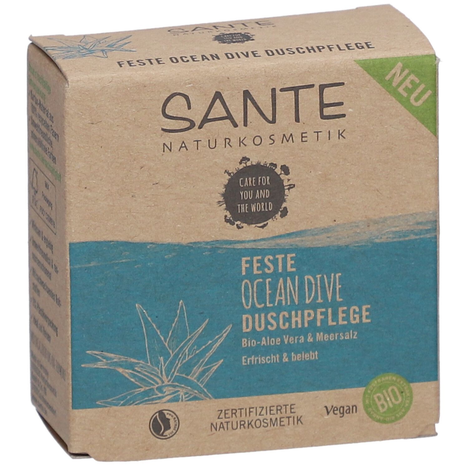 SANTE Feste Dusche Ocean Dive 80 g
