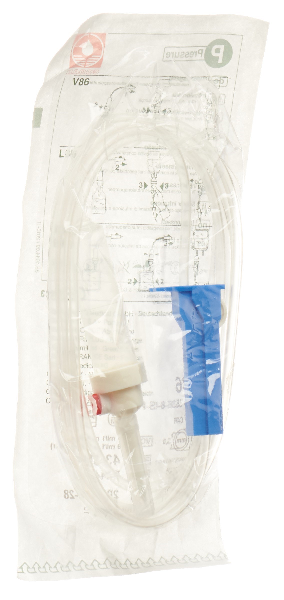 CODAN Infusgerät Luer Lock 175cm L 86-P latexfrei