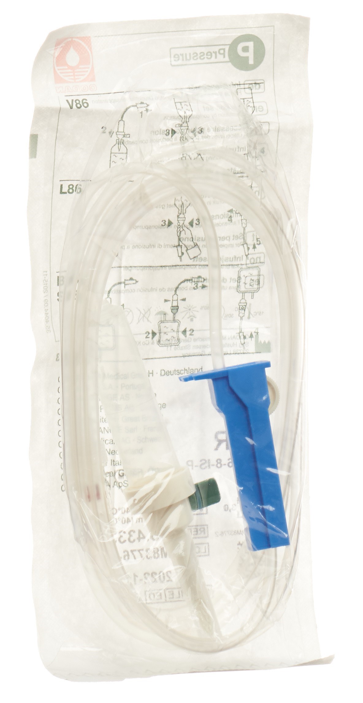 CODAN Infusionsbesteck V86-P-R mit Belüftung