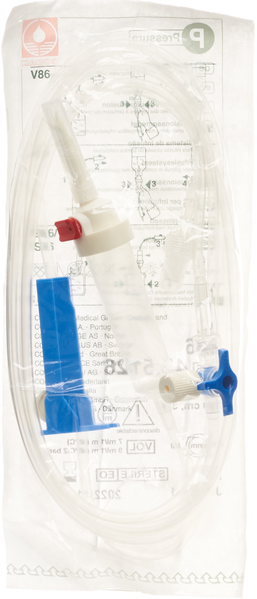 CODAN Infusionsbesteck L86-3W 3-Weghahn