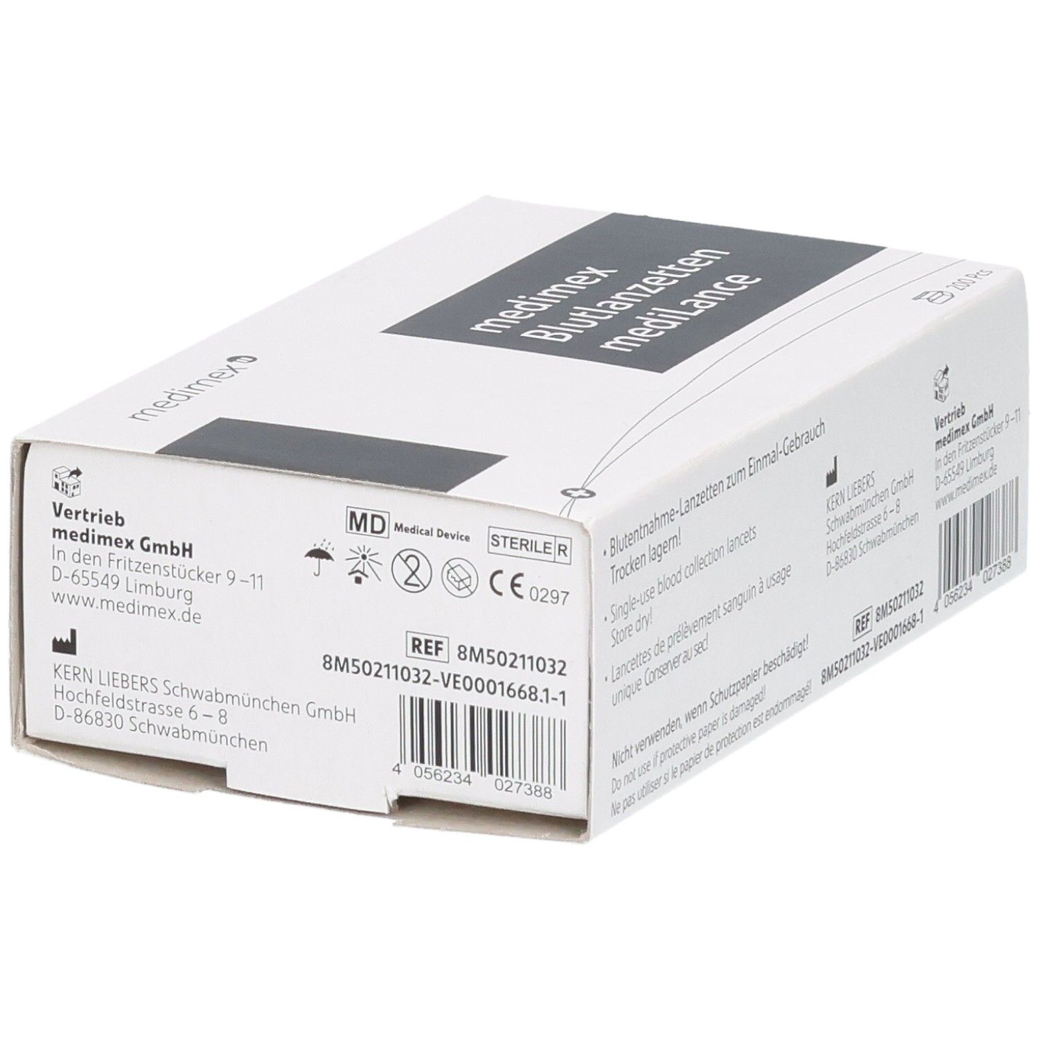MEDIMEX Blutlanzetten steril 200 Stk