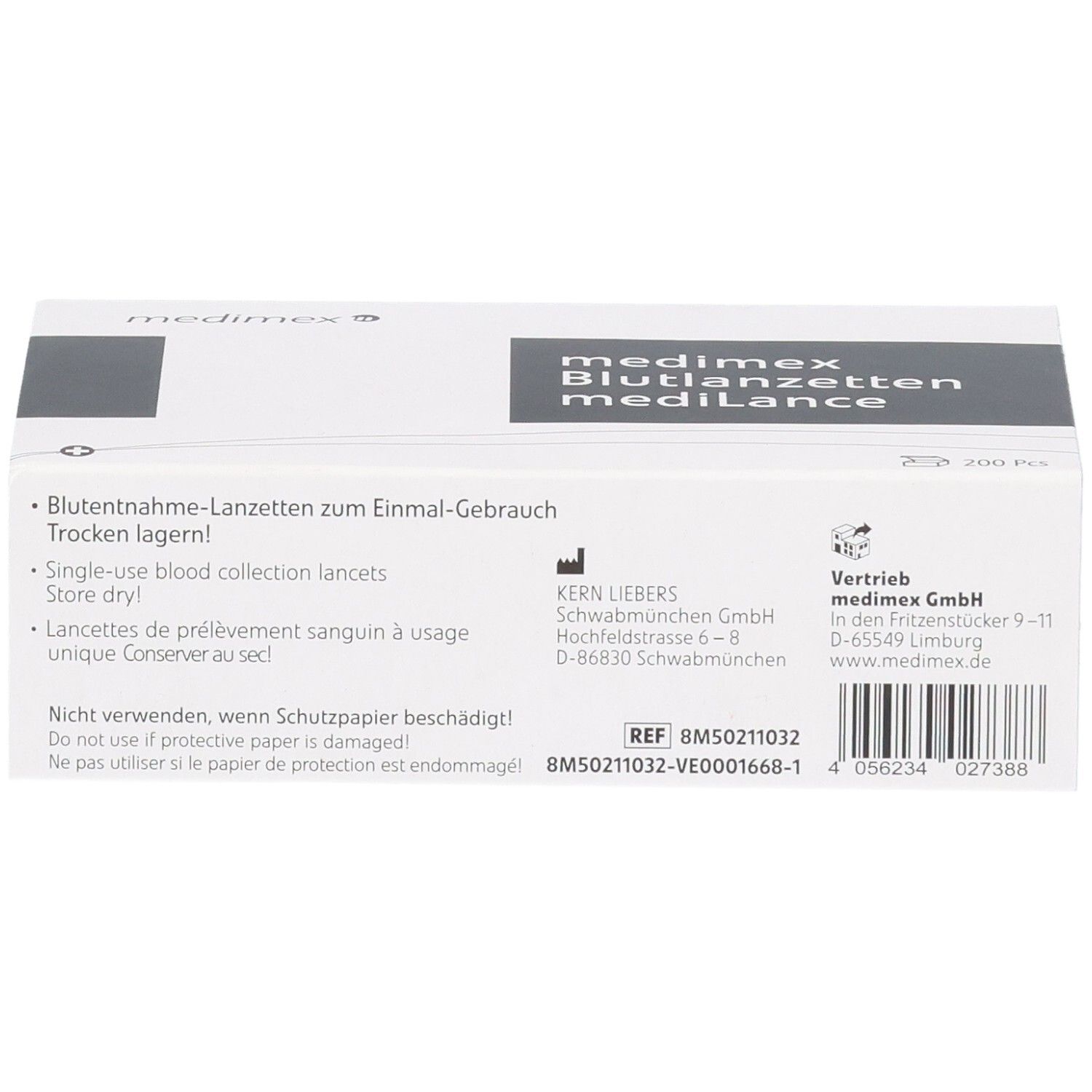 MEDIMEX Blutlanzetten steril 200 Stk