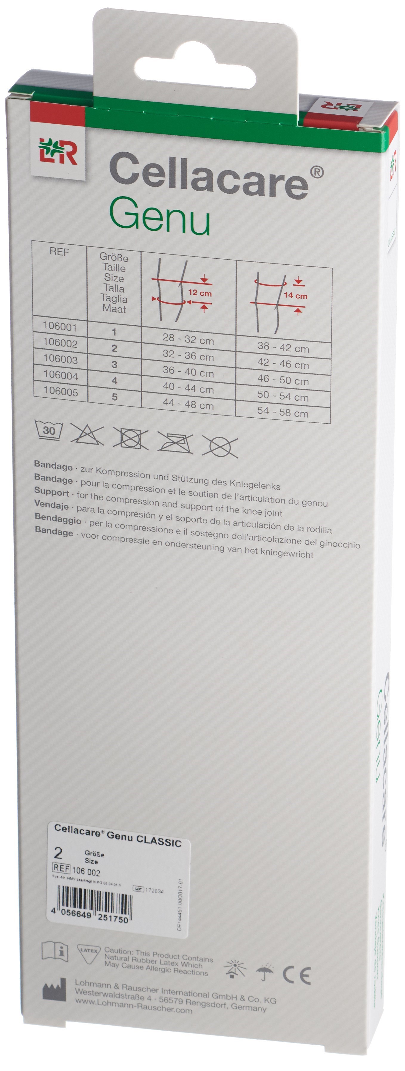 CELLACARE Genu Classic Gr1