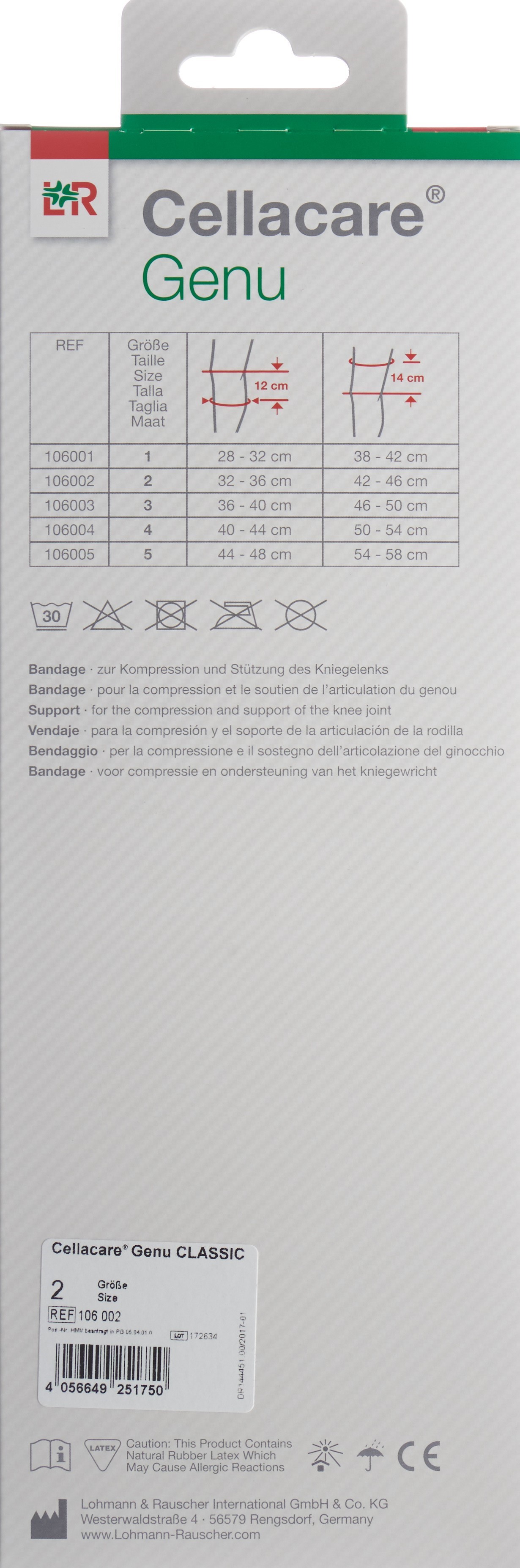 CELLACARE Genu Classic Gr5