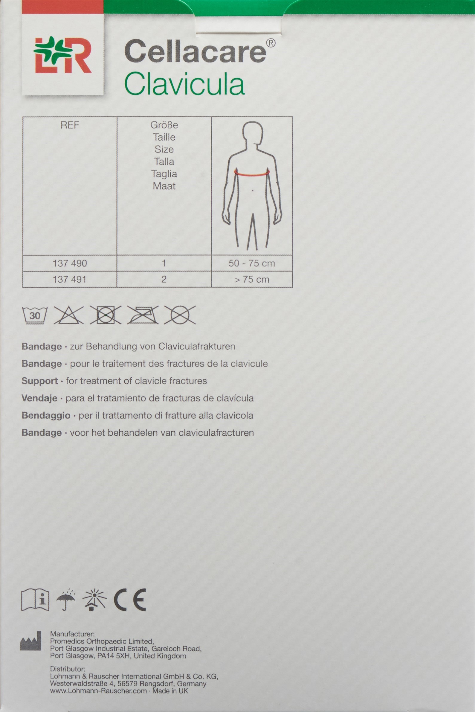 CELLACARE Clavicula Classic Gr2