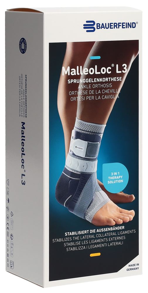 BAUERFEIND MalleoLoc L3 Stabilorth Gr1 li tit