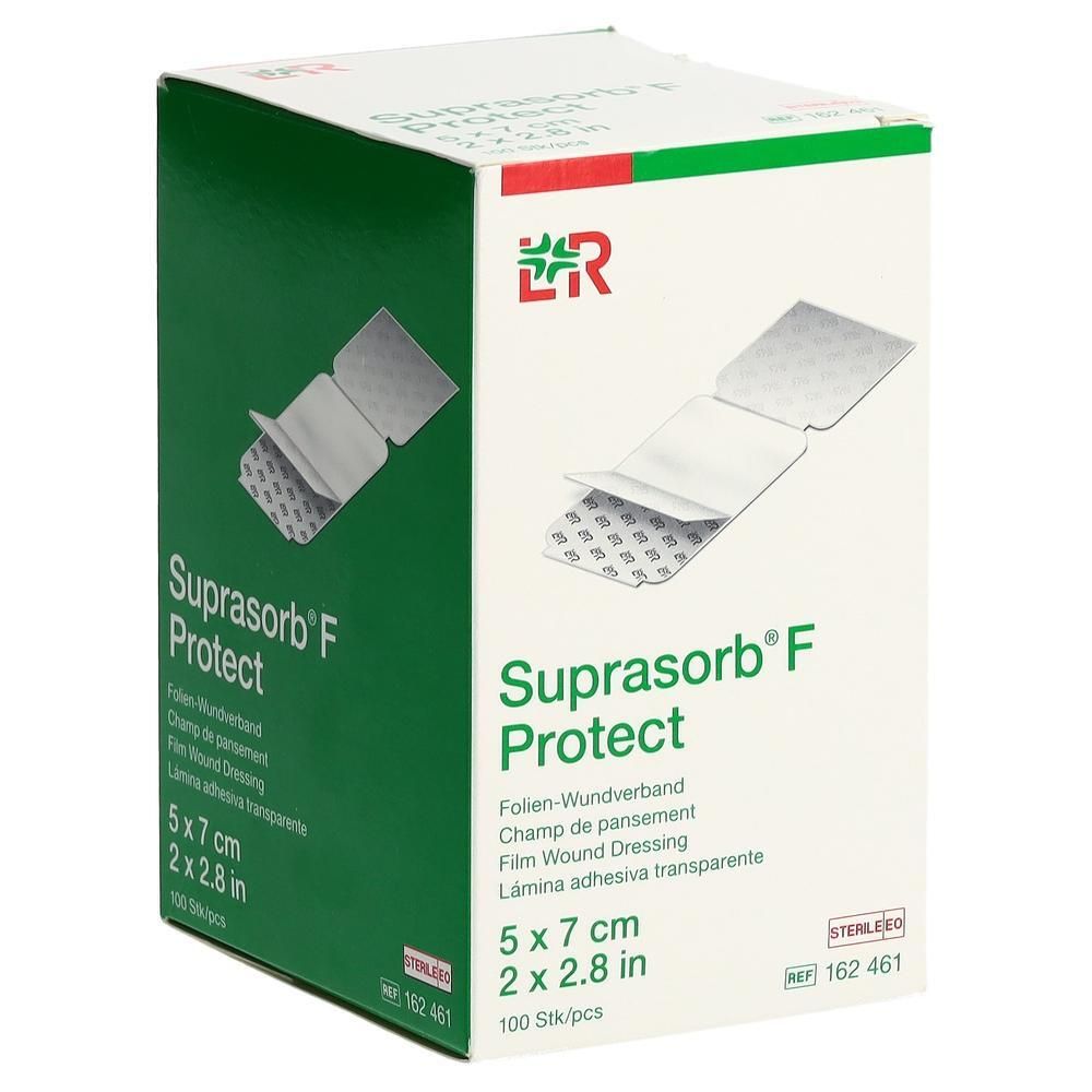 SUPRASORB F Protect 5x7cm steril 100 Stk