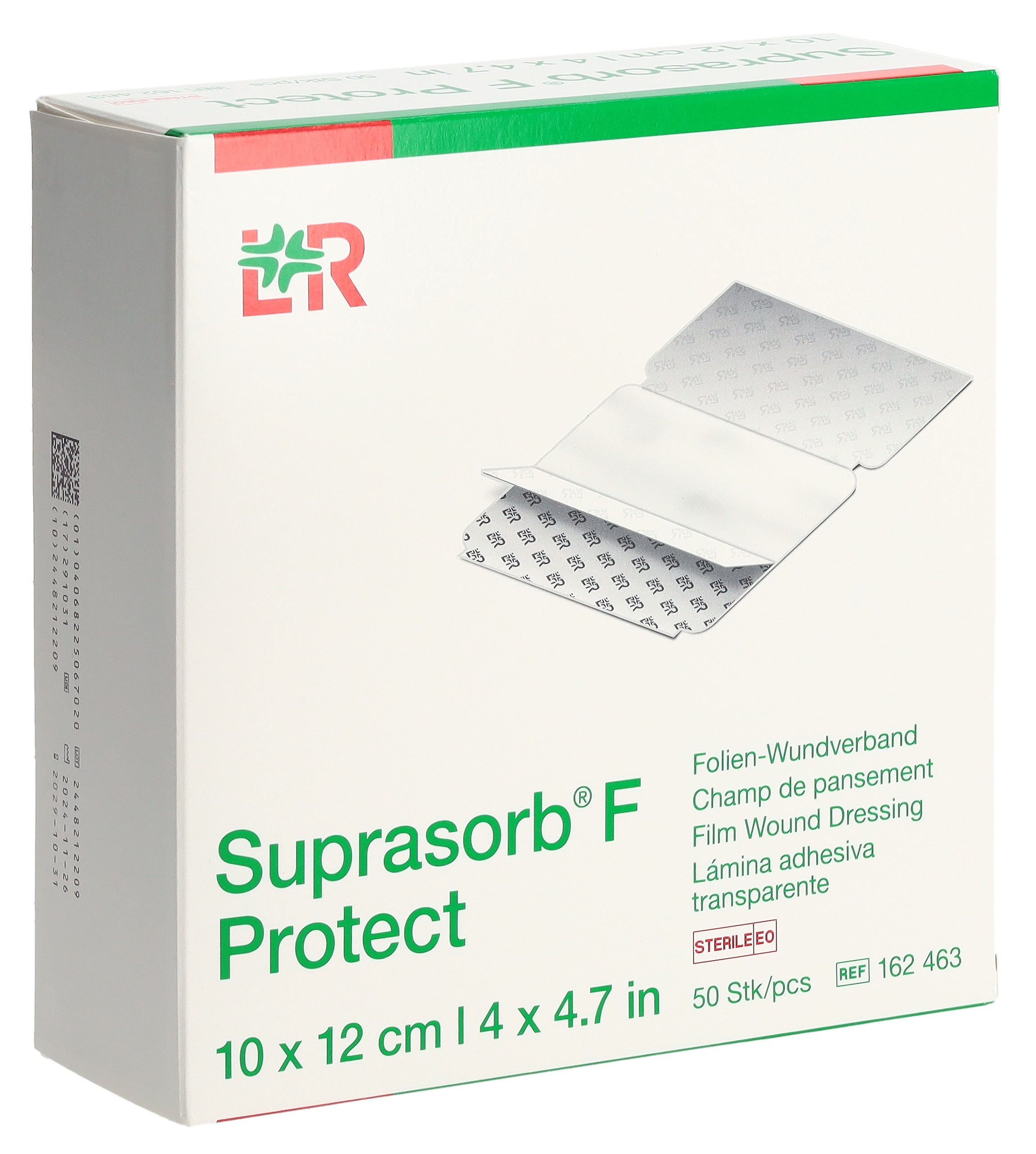 SUPRASORB F Protect 10x12cm steril 50 Stk