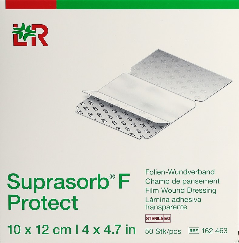 SUPRASORB F Protect 10x12cm steril 50 Stk