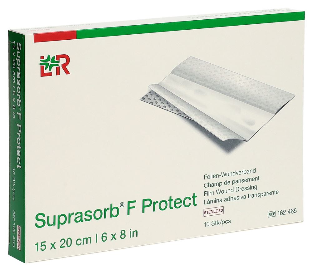 SUPRASORB F Protect 15x20cm steril 10 Stk