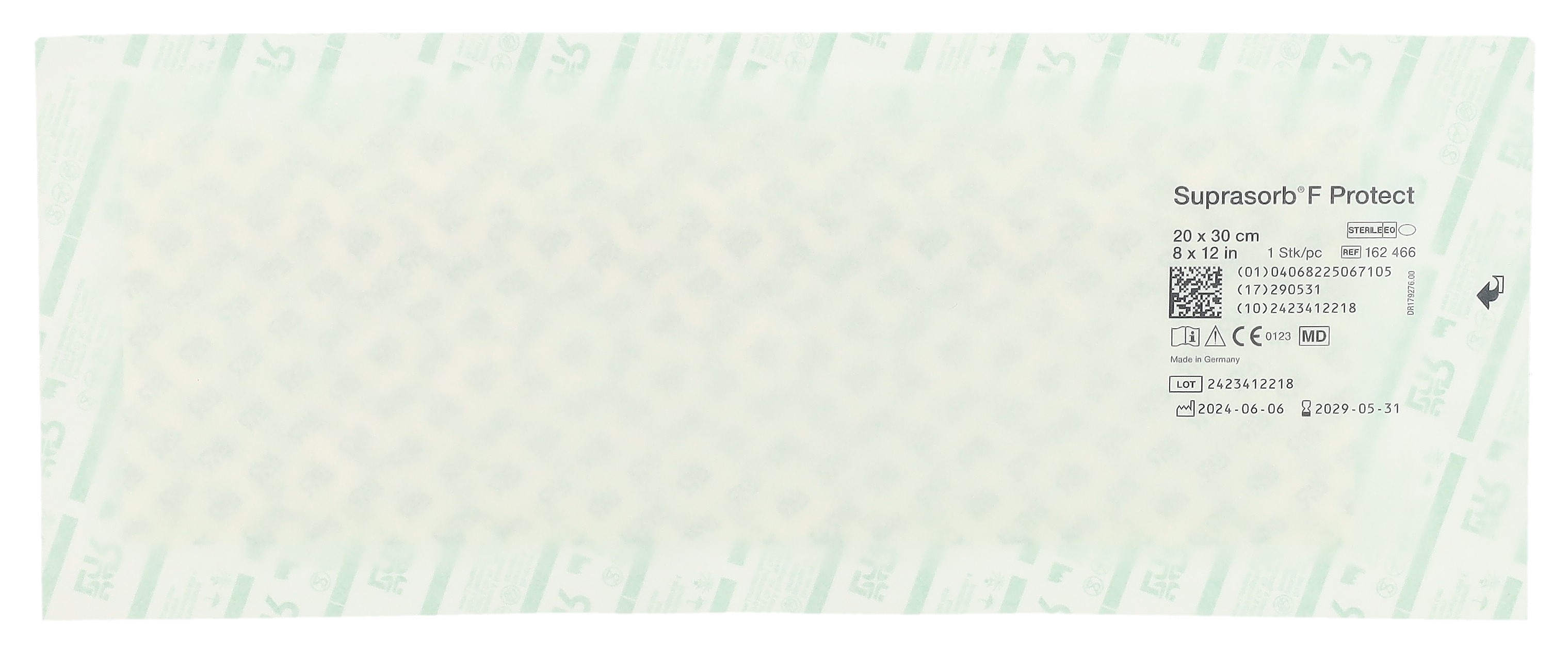 SUPRASORB F Protect 20x30cm steril 10 Stk