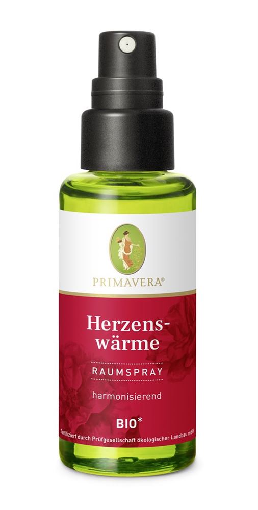 PRIMAVERA Raumspray Herzenswärme Bio 50 ml
