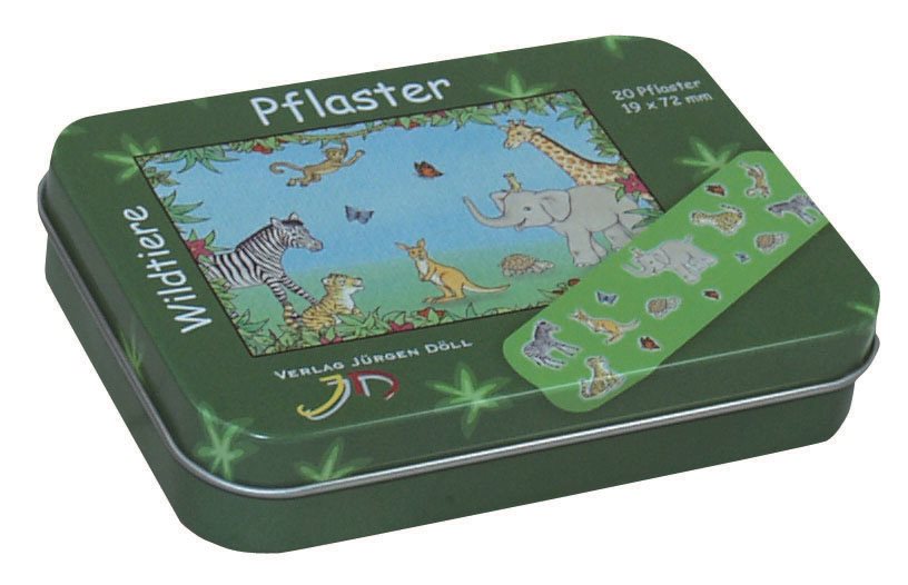 DÖLL Heftpflaster 19x72mm Wildtiere 20 Stk